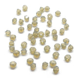 Bicone 3 - Light Grey Opal (25 pces)