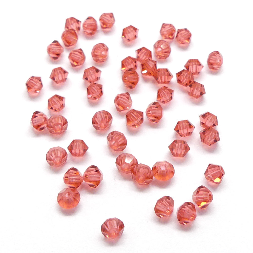 Bicone 3 - Padparadscha (25 pces)