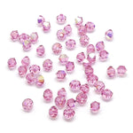 Bicone 3 - Rose AB (25 pces) 