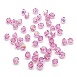 Bicone 3 - Rose AB (25 pces) 