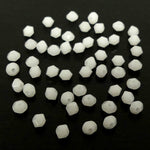 Bicone 3 - White Alabaster (25 pces)