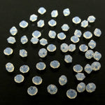 Bicone 3 - White Opal (25 pces)