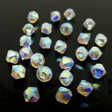 Bicone 4 - Cristal AB2x (25 pces)