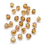 Bicone 4 - Cristal Cuivré (25 pces)