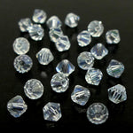 Bicone 4 - Cristal Ice (25 pces)