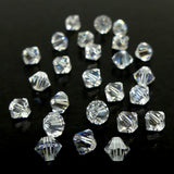 Bicone 4 - Cristal Clair de Lune (25 pces)