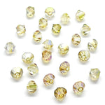 Bicone 4 - Cristal Vert (25 pces)