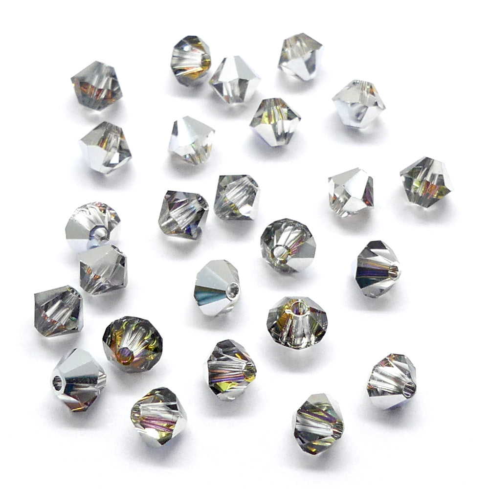 Bicone 4 - Cristal de Volcan (25 pces)