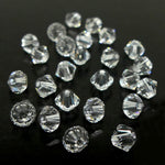 Bicone 4 - Cristal (25 pces)