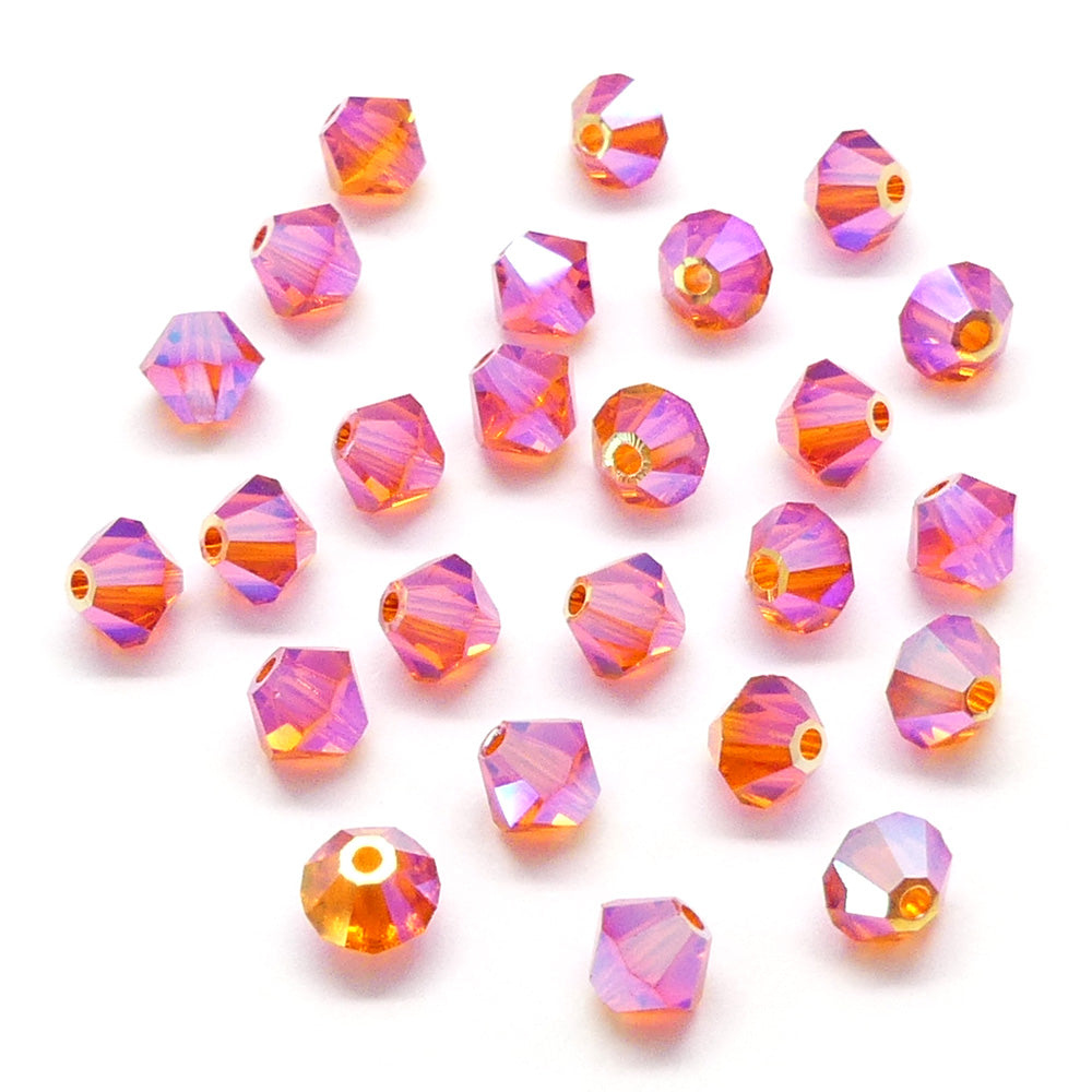 Bicone 4 - Jacinthe AB2x (25 pces)