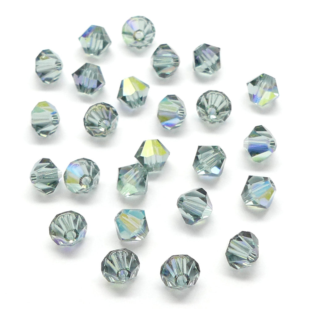 Bicone 4 - Saphir Indien AB (25 pces)