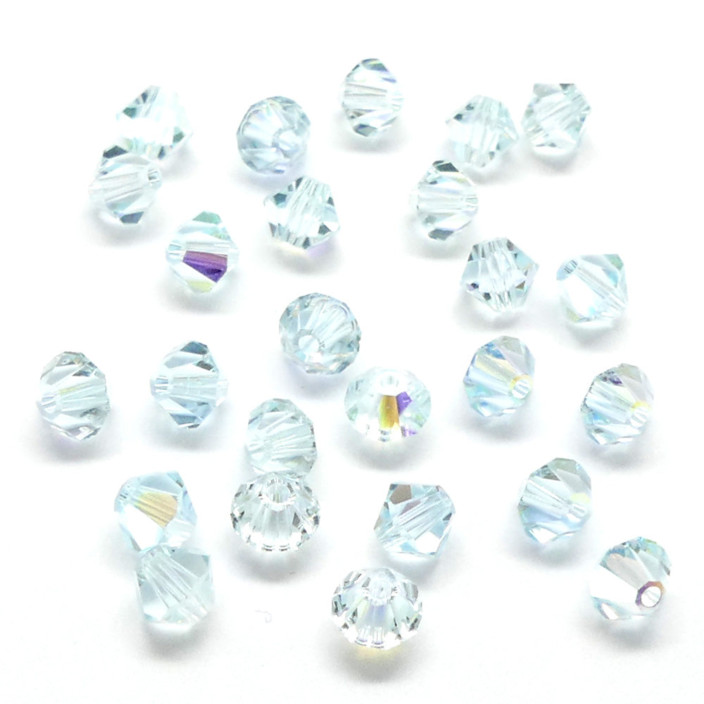 Bicone 4 - Azore claire AB (25 pces)