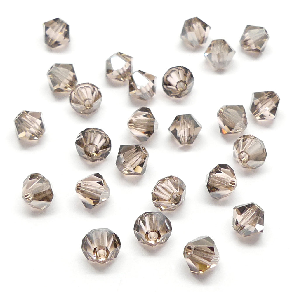 Bicone 4 - Pêche Claire Satin (25 pces)