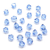 Bicone 4 - Sapphire Claire (25 pces)