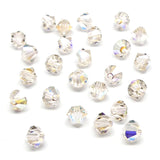 Bicone 4 - Soie AB (25 pces)