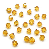 Bicone 4 - Topaze (25 pces)