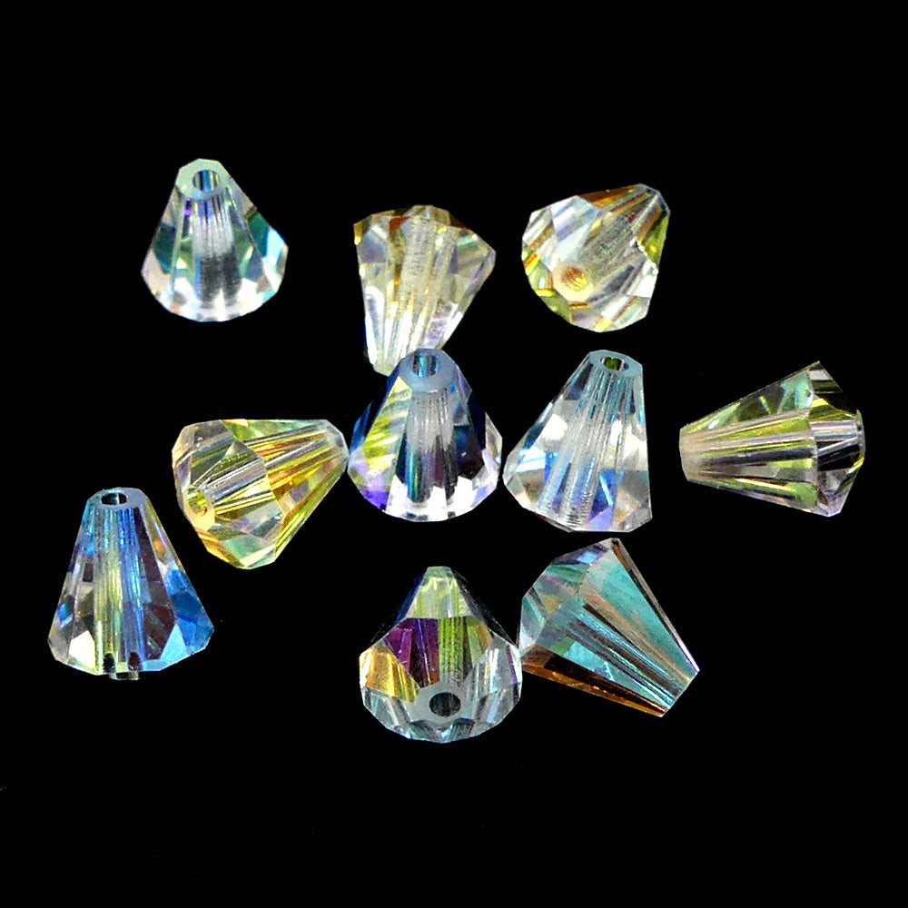 Tulipe - Crystal AB (5 pces)