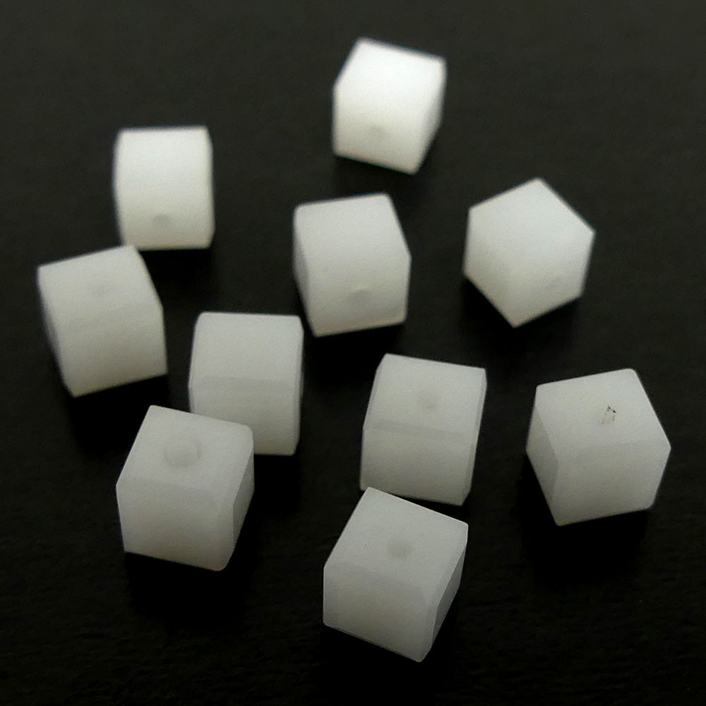 Cube 4 - White Alabaster (5 pces)