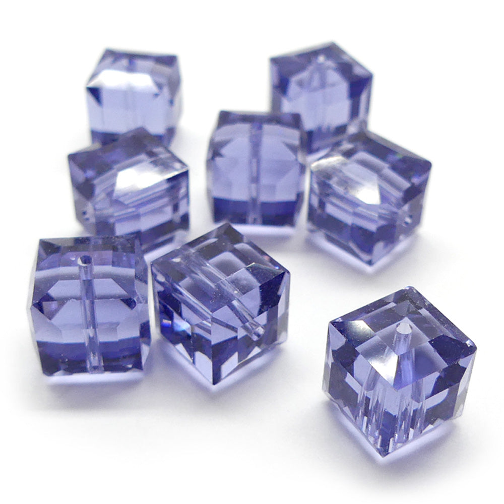 Cube 8 - Tanzanite (3 pces)
