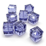 Cube 8 - Tanzanite (3 pces)