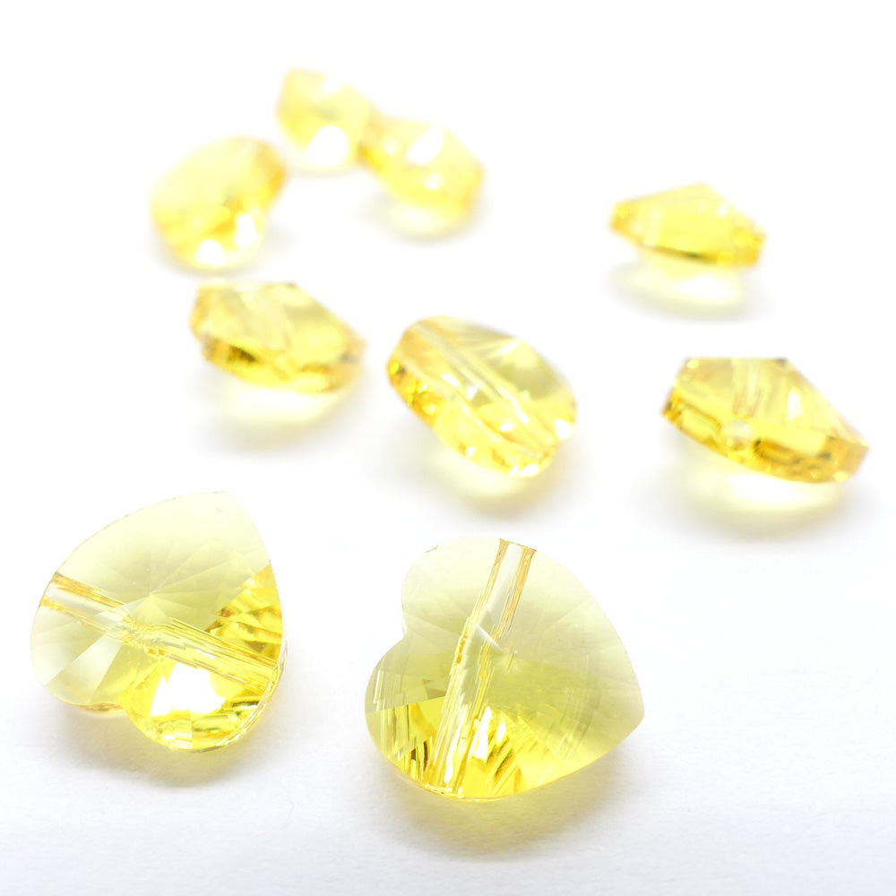 Coeur Traversé 10 - Light Topaz (à la pièce)