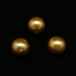 Perle 10 - Bright Gold (2 pces)