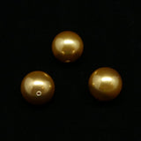Perle 10 - Bright Gold (2 pces)
