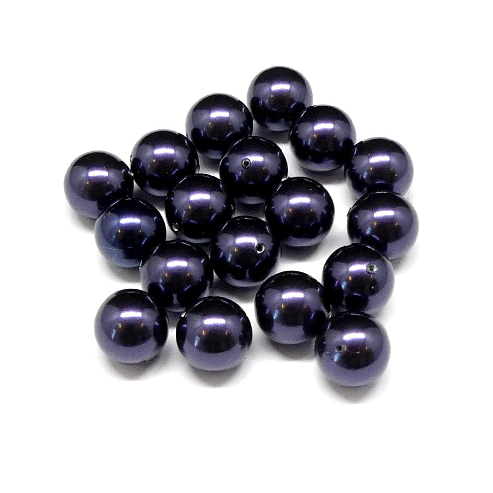 Perle 10 - Dark Purple (2 pces)
