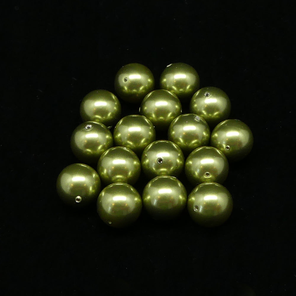Perle 10 - Light Green (2 pces)