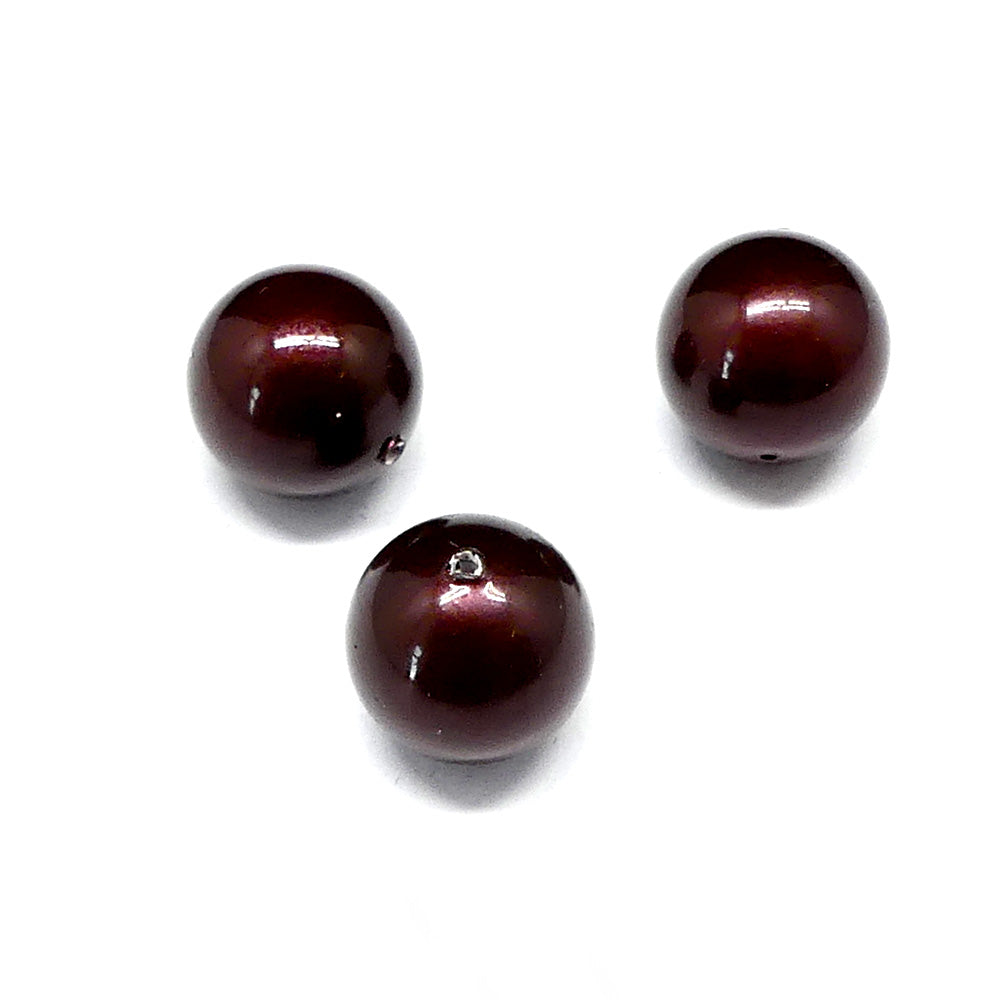 Perle 10 - Marron (2 pces)