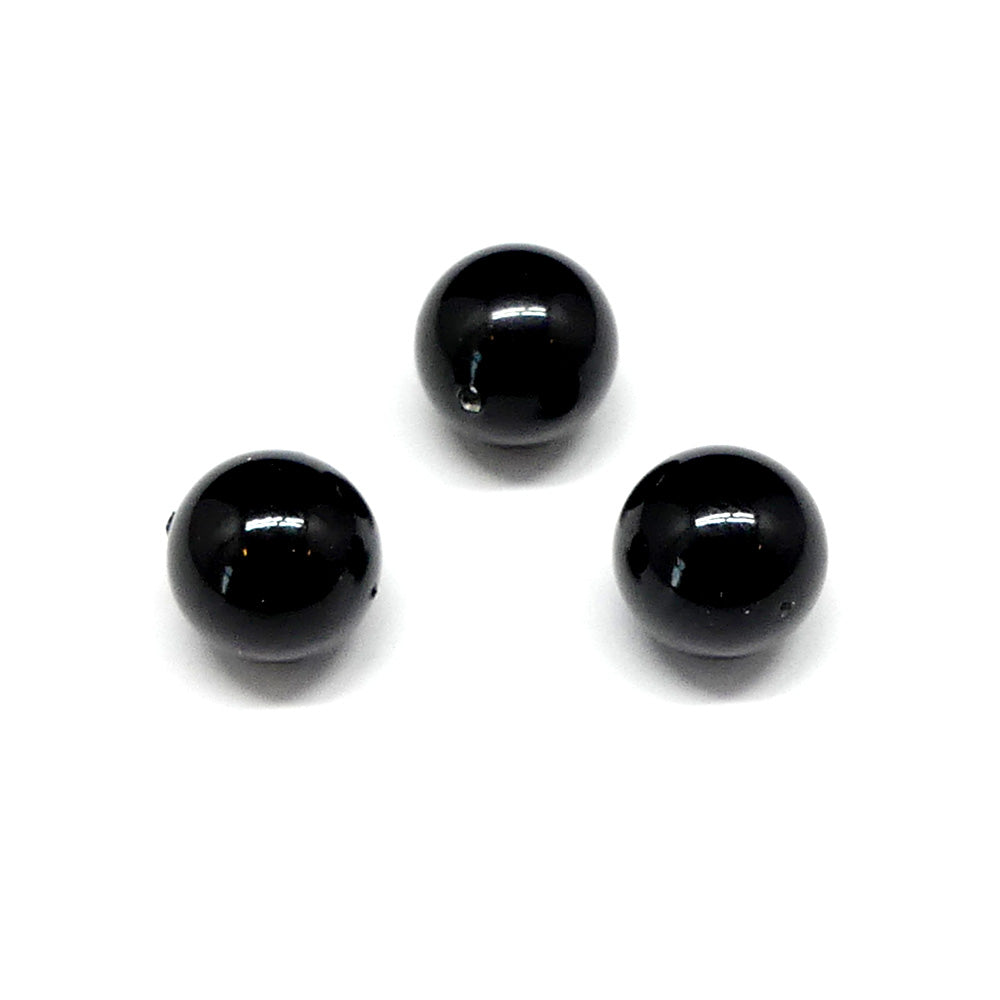 Perle 10 - Mystic Black (2 pces)