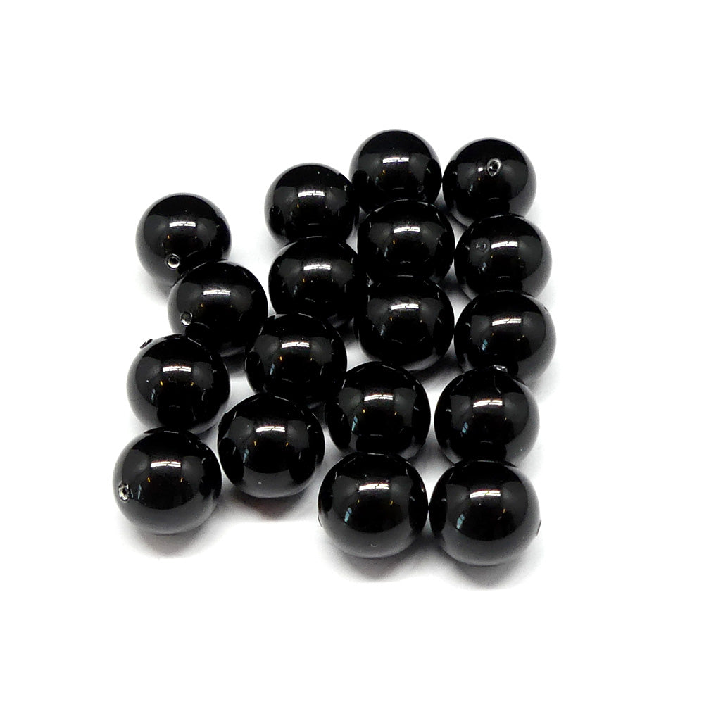 Perle 10 - Mystic Black (2 pces)