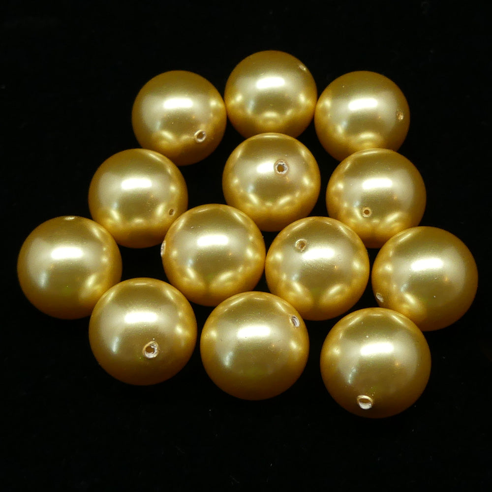 Perle 12 - Gold (1 pce)