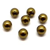 Perle 8 - Antique Brass Crystal (5 pces)