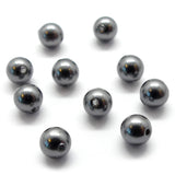 Perle 4 - Gris foncé (10 pces)