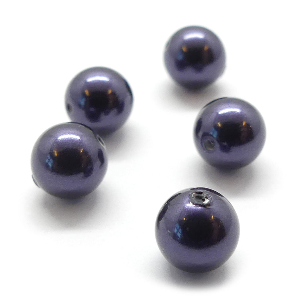 Perle 6 - Dark Purple (5 pces)