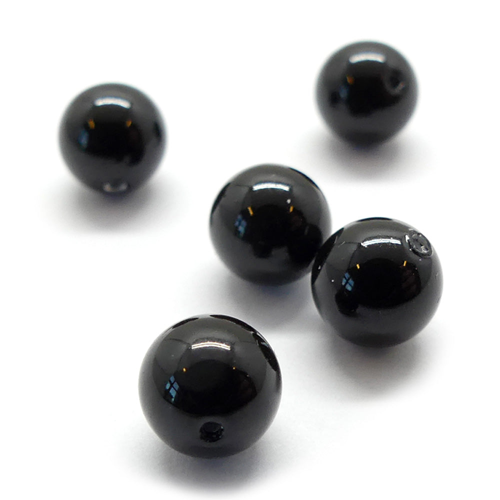 Perle 6 - Mystic Black (5 pces)