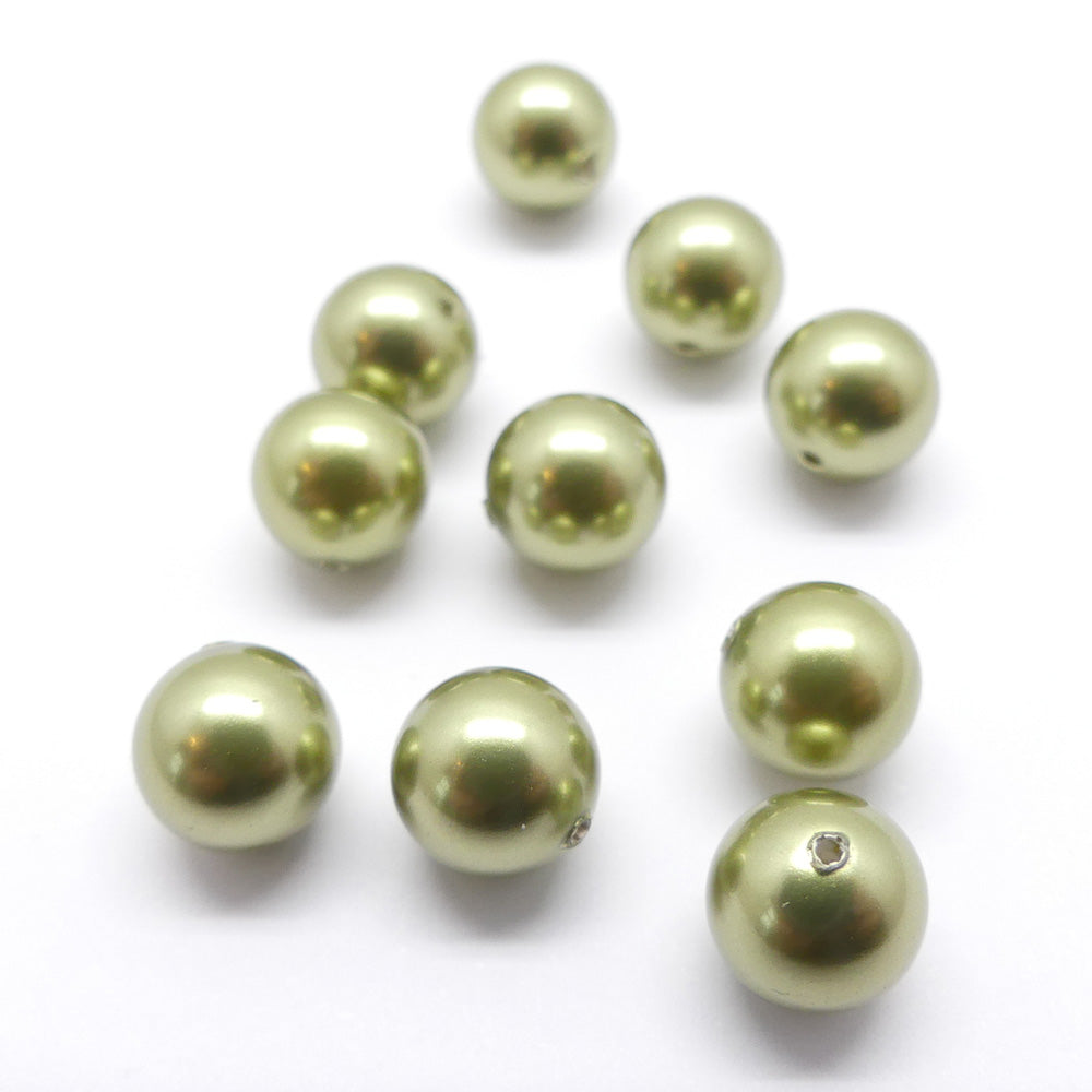 Perle 8 - Light Green (5 pces)