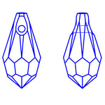 Goutte 11 -  Crystal (3 pces)