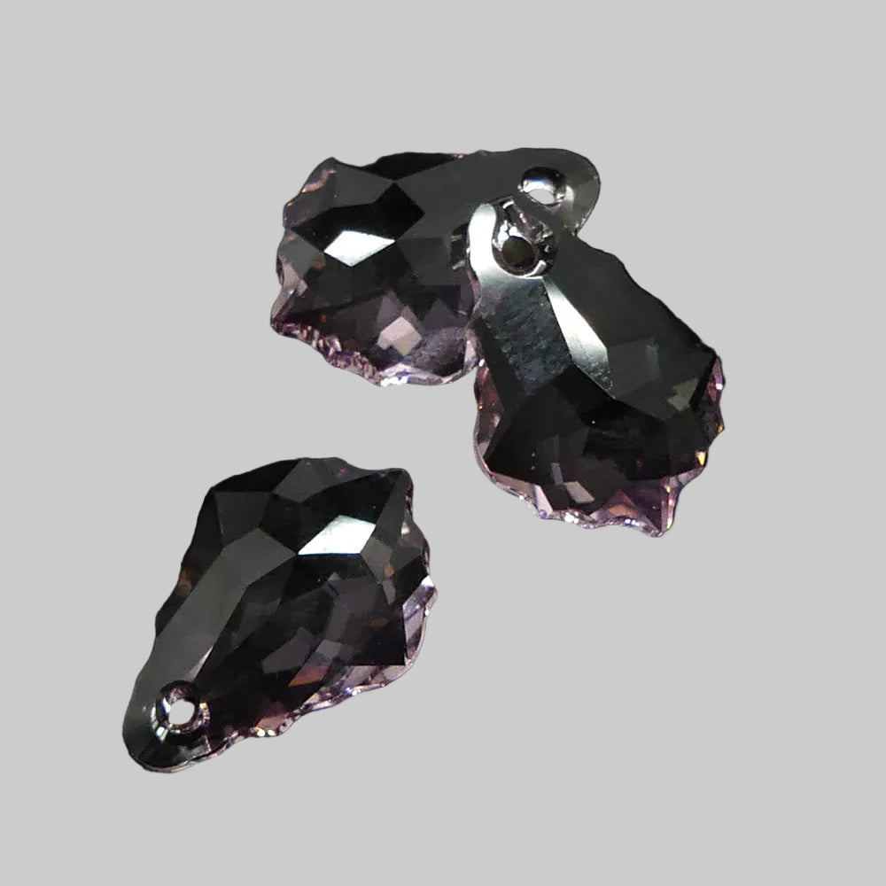 Larme Baroque 16 - Light Amethyst (à la pièce)