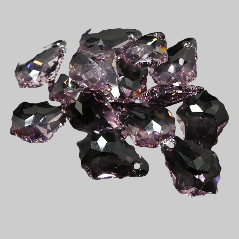 Larme Baroque 16 - Light Amethyst (à la pièce)