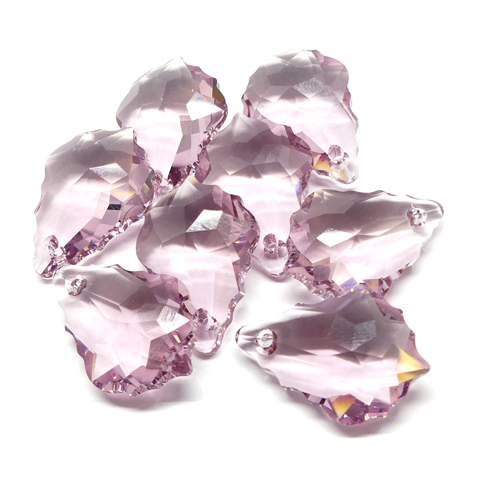 Larme Baroque 22 - Light Amethyst (à la pièce)