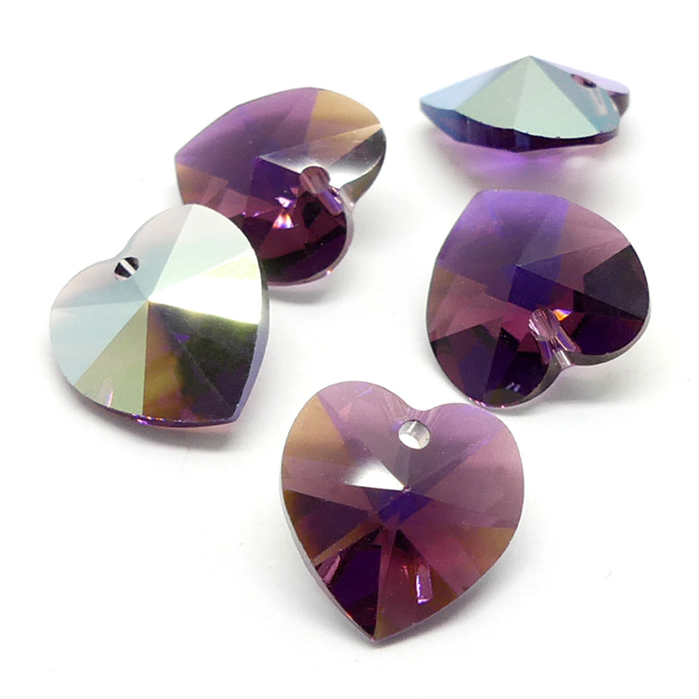 Coeur 10 - Améthyste AB (1 pce)