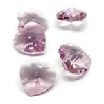 Coeur 10 - Améthyste Clair (1 pce)