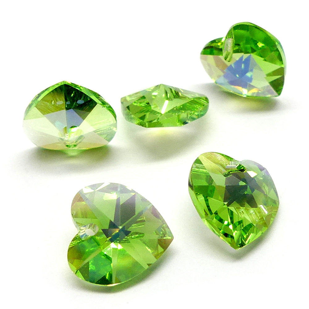 Coeur 10 - Peridot AB (1 pce)
