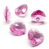 Coeur 10 - Rose (1 pce)