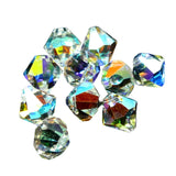 Bicone pendentif 8 - Crystal AB (5 pces)