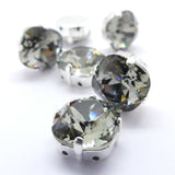 Carré monté 12 - Diamant noir 