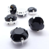 Carré monté 12 - Jet  (1 pce)