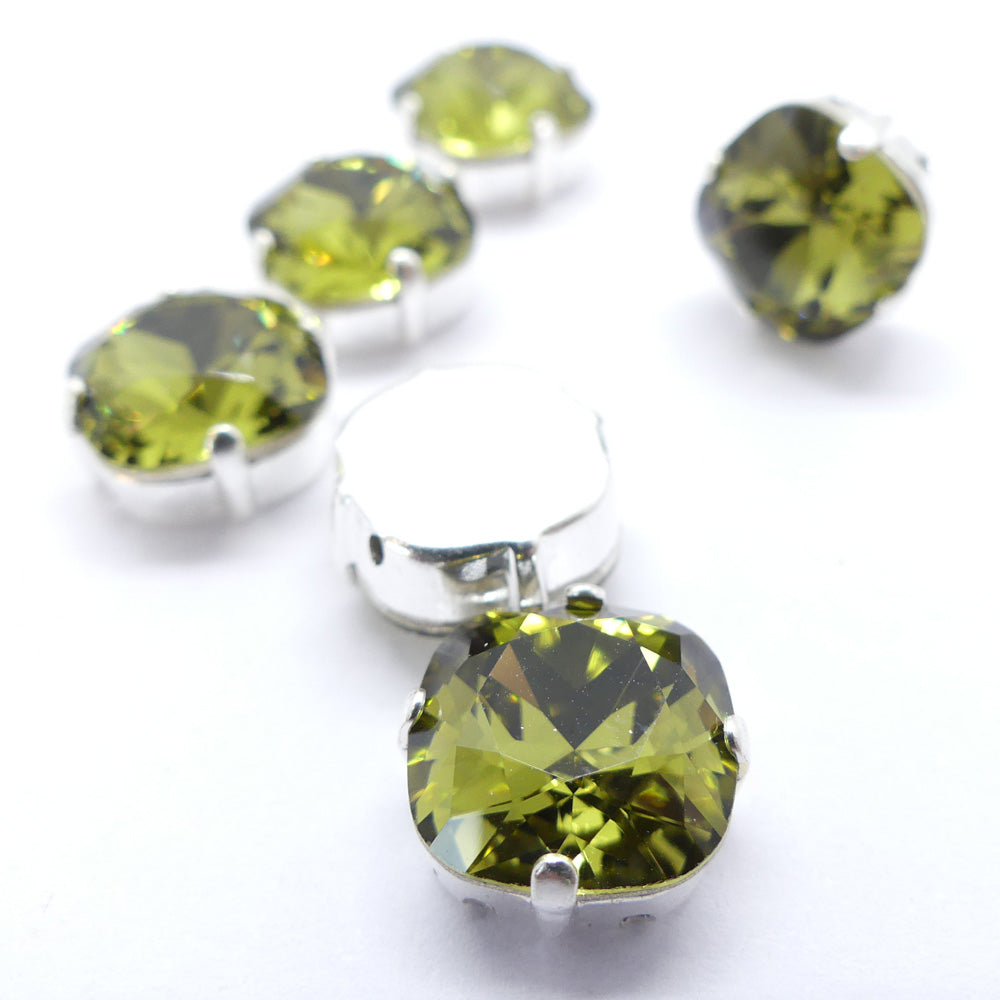 Carré monté 12 - Kaki (1 pce)